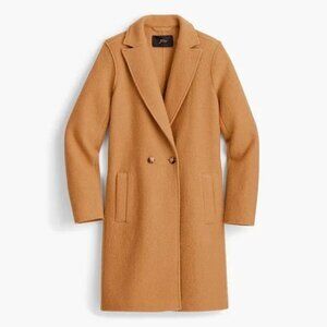 J. Crew Daphne Topcoat in Italian Boiled Wool